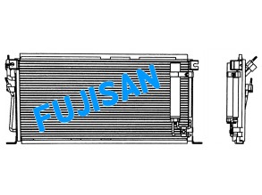 Condenser - Mitsubishi Lancer 2,400cc.