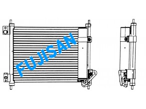 Condenser - Nissan Cabstar F24 1MM
