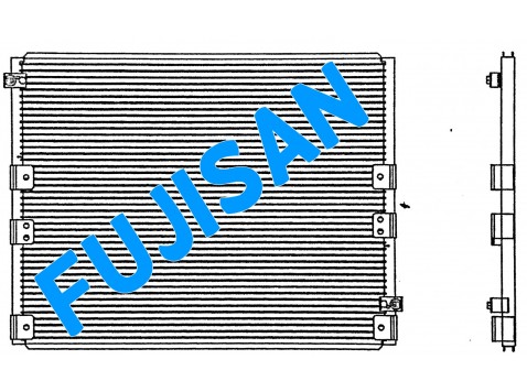 Condenser - Toyota Prado '95