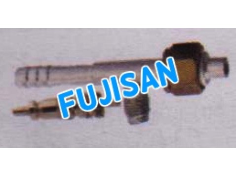 Aluminum Pipe Fitting w/ charge valve r-12 w/ metal nut