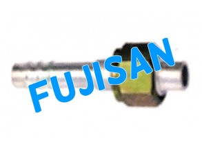 Aluminum Pipe Fitting w/ Metal Nut