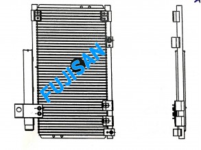 Condenser - Isuzu Truck '2009